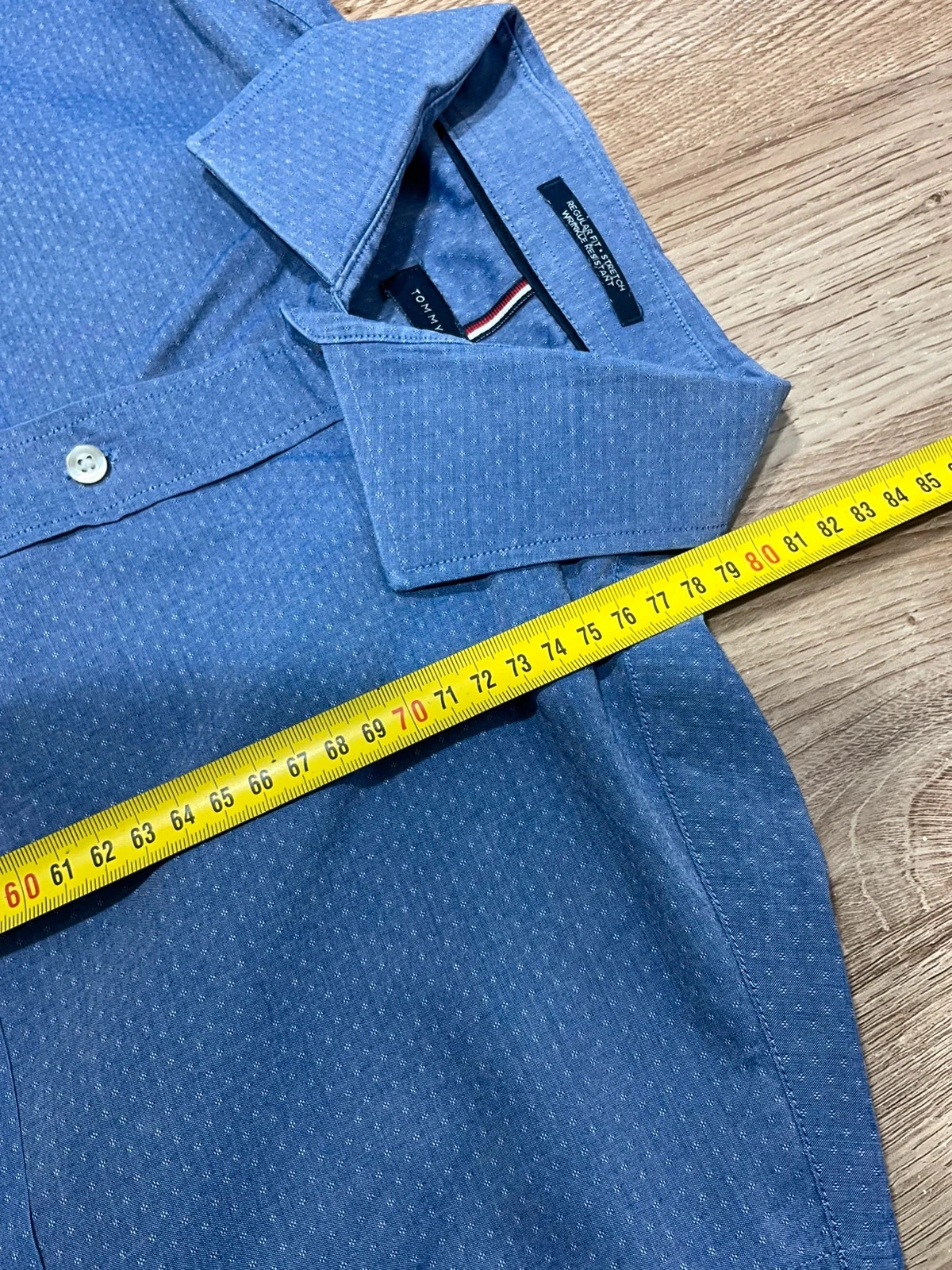 Chemise Tommy Hilfiger Regular Fit XL 17-17.5 Chic Bleu – photo 11